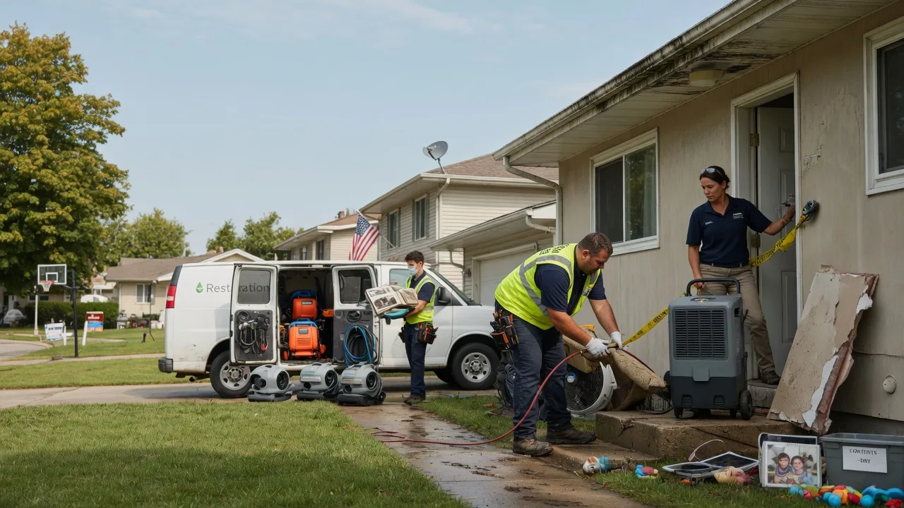 Water Damage Restoration in Butte Des Morts, WI near me